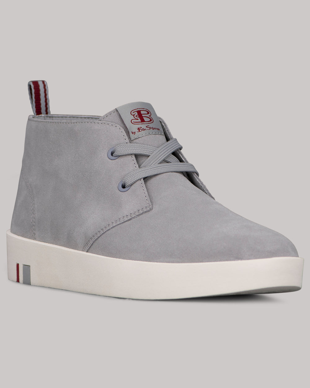 Botte Ben Sherman Thames Chukka Blanche Rouge | FKE-15899985